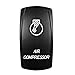 STVMotorsports Laser AIR COMPRESSOR Blue Rocker Switch 20A 12V On-Off LED Light