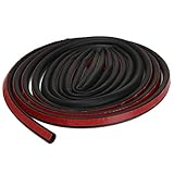 AUDEW 4M Car Truck Motor Door Rubber Seal Strip Decorate Weatherstrip Hollow