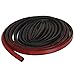 Audew 4M Car Truck Motor Door Rubber Seal Strip Decorate Weatherstrip Hollow