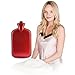 Peter Pan Classic Rubber Hot Water Bag,Hot Water Bottle Cover with Pocket, XXX-Large Size, Now it Has a Pocket to Wram Your Chilled Hands and Feet, 3.2 Quart Capacity,White