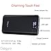 Gogyre 21200mAh Portable Charger High Capacity Power Bank with Boston Cells 2-Port USB Powerbank Digital Display External Battery Pack for iPhone 7 6s 6 iPad Samsung (Black)