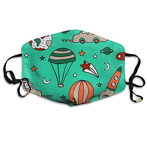 GNZYQ Bright Seamless Pattern for Design with Car Anti Dust Face Mouth Cover Mask Smoke Mask Dustproof Anti-Bacterial Washable Reusable Masks Respirator Comfy