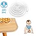 Zalock Transparent Corner Guards, Furniture Edge Protectors Soft Silicone Bumper Strip Baby Proofing 20ft(6m) with Double-Sided Tape for Cabinets,Tables,Household Appliances,etc (Transparent)