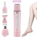 Facial Hair Removal for Women, 4 in 1 Painless Electric Hair Removal Kit, Lady Grooming Kit-Waterproof, Included Facial Shaver, Nose Hair & Eyebrow Trimmer, Body Shaver