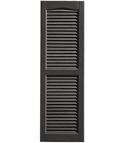 Giantex Farmhouse Window Shutters Wall Decor – Set Of 2, Rustic Gray, Paulownia Wood, 36" X 13", Wall Mount Hardware Included, For Inside Or Outside