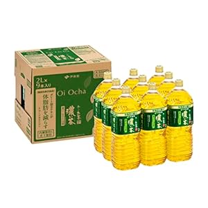 【Amazon.co.jp限定】 伊藤園 RROボックス おーいお茶 濃い茶 [機能性表示食品] 2L×9本