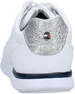 tommy hilfiger glitter detail light sneaker