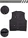 Alipolo Summer Men's Mesh Fly Fishing Vest，Men Fast Dry Mesh Vest， Sleeveless Jacket Dark Grey US XL/Label 3XL
