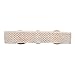 eVogues Plus Size Ivory Burnished Buckle Elastic Belt - One Size Plus