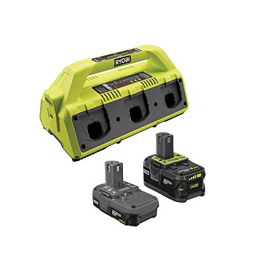 Ryobi ONE+ 18V Super Charger Kit with (1) Ah Battery and (1) Ah  Battery - Main Image