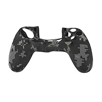 Furnoor Soft Silicone Sleeve Dustproof Case Handle Cover for PS4 Controller Durable Practical (Gray)