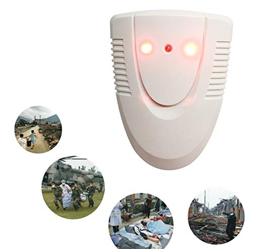 Quake Alarm, Newest US Patent Earthquake Alarm with Early Detection Feature, Earthquake Alarm Household Sensors & Alarms Can Wake You up so You Will be Instantly alerted