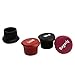 Abaige Reusable Silicone 4 Sets Wine Stoppers Vaccum Saver Caps to Seal Bottles