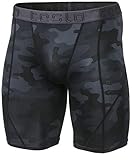 TSLA Men's Compression Shorts Baselayer Cool Dry Sports Tights MUS17/S17
