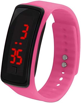 LED Bracelet Second Sport Watch, 50M Waterproof Wrist Watch for Kids Men Women Fashion Analog Digital Military Sport Waterproof Wrist Watch