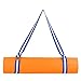 YOGALAND Premium Yoga Mat with Carrier Strap – Yoga Mat 6mm 1/4-Inch Thick, Non-Slip, Eco-Friendly Lightweight, Extra Large 72 x 24 for Yoga, Pilates, Exercise, Fitness (Orange)thumb 1