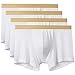David Archy Men's 4 Pack Micro Modal Underwear Ultra Soft Trunks