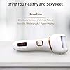 Electric-Foot-File-DIOZO-Rechargeable-Waterproof-Hard-Skin-Remover-with-3-Rollers-and-2-speeds-Remove-Cracked-Heels-and-Dead-Skin-Within-Minutes Electric Foot File, DIOZO Rechargeable Waterproof Hard Skin Remover with 3 Rollers and 2 speeds, Remove Cracked Heels…