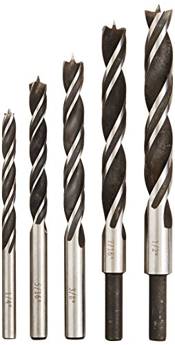 Bosch B14616 5-Piece Brad Point Drill Bit Set - Thumbnail 5