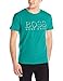 BOSS HUGO BOSS Men's UPF 50+ Swim Shirt, Teal, Large