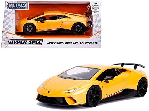 Jada 1: 24 W/B - Metals - Hyper-Spec - Lamborghini Huracan Performante (Yellow)