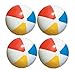 4-Pack Swimline Inflatable 36-Inch Classic Rainbow Giant Beach Balls | 4 x 90036