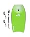 BPS Storm Bodyboard - Includes BPS Premium Coiled Leash and Swim Fin Tethers (Single Board) (Lime Green , White, 37 Inch)