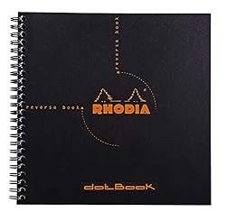 Rhodia Reverse Book & Dot Book - Dot Grid 80 sheets