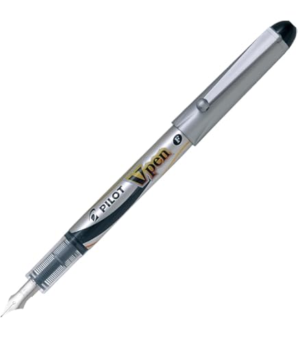 Amazon.com : Pilot VPen Disposable Fountain Pen White Barrel
