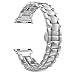MoKo Compatible Band Replacement for Apple Watch 38mm 40mm Series 4/3/2/1, Stainless Steel Metal Replacement Smart Watch Strap Bracelet - Silver (Not Fit iWatch 42mm 44mm)