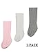 WEWINK PLUS Baby Toddler Girls Tights 3 Pack Knit Cotton Dance Leggings Pants for Infant Girl Stockings (style B twist, 0-6 month)