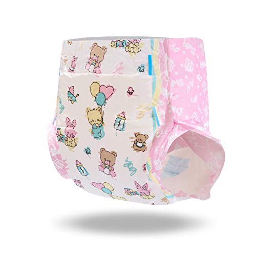 Littleforbig Printed Adult Brief Diapers Adult Baby Diaper Lover ABDL 2