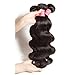 ALI JULIA 16 18 20 Inch Brazilian 10A Virgin Body Wave Hair Weave 3 Bundles 100% Unprocessed Human Hair Weft Extensions Natural Color 95-100g/pc