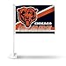 Rico Industries NFL Chicago Bears - Blue & Orange Car Flag with included Pole 16 x 19.5-