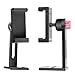 Neewer Cellphone Holder Clip Desktop Tripod Mount Adapter for iPhone,Samsung,Huawei Smartphone within 2.2-3.5 inches/5.6-8.9 centimeters Width (Aluminum Alloy)