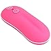 ROWAWA 10-Frequency Vibrating Silicone Anal Plug Vibrator Stimulator Pink
