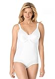 Rago Women's Plus Size All-In-One Medium Shaping Body Briefer