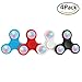 Fbsport 4 pack Fidget Spinner Toys,Stress Reducer Hands Tri-Spinner LED Light Up Switch Control Toys, Hand Toy for Relieving ADHD, Anxiety,Killing Time