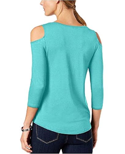jm collection cold shoulder top