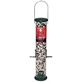 Droll Yankees RPS15G 15-Inch Ring Pull Tube Seed Feeder, Forest Green