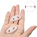 2 PCS Toe Separators Comfortable Silicone Little Last Toe Valgus Corrector Gel Straightener