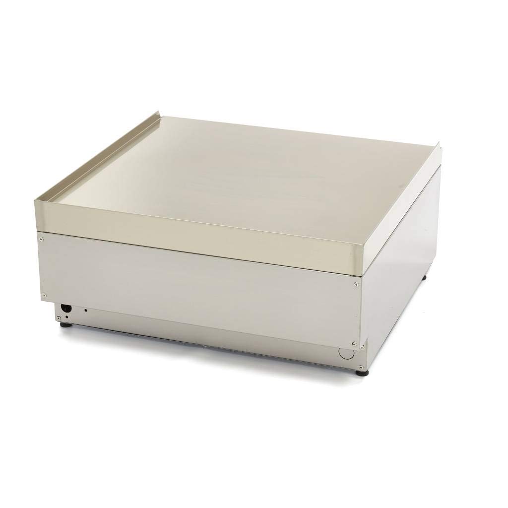 Maxima Commercial class neutral element - 600 x 600 mm deep, Metallic - Image 4