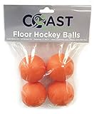 Harper No-Bounce Street Hockey Balls | Floor Hockey Balls | Roller Hockey Balls | Gym Hockey Balls - 4 Pack (Retail Packaged)