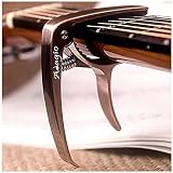 Adagio Deluxe Bronze Capo for Acoustic & Electric Guitars with Quick Release view 2