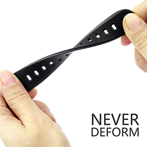 20mm, 22mm Quick Release Soft Silicone Watch Band Anti-Allergic Replacement Strap
