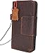 Genuine Vintage Leather Case for iPhone x Book Wallet Handmade Thin Cover S Luxury Oiled Cards Slots Magnetic Slim Vintage DavisCase
