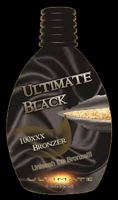 Ultimate Black Bronzer Tanning Lotion