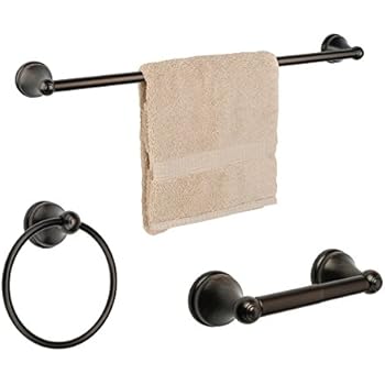 Brentwood 3 Piece Bathroom Hardware Set