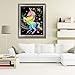 Unicorn Adults' Paint by Number Kits for Full Drill DIY 5D Diamond Painting,Crystal Rhinestone Diamond Embroidery Pictures Arts Craft for Home Wall Decor,Colorful Unicorns