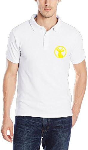 Yangruhong Kudu Silhouette Men's Novelty Polo Golf Shirts